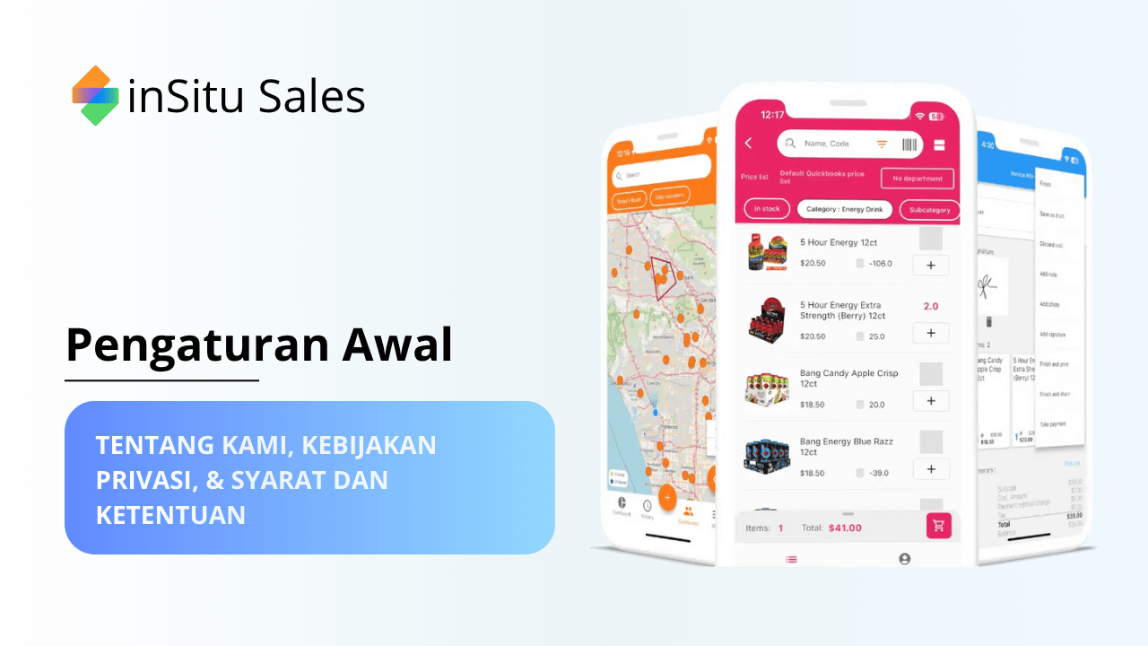 Tentang Kami, Kebijakan Privasi, & Syarat dan Ketentuan